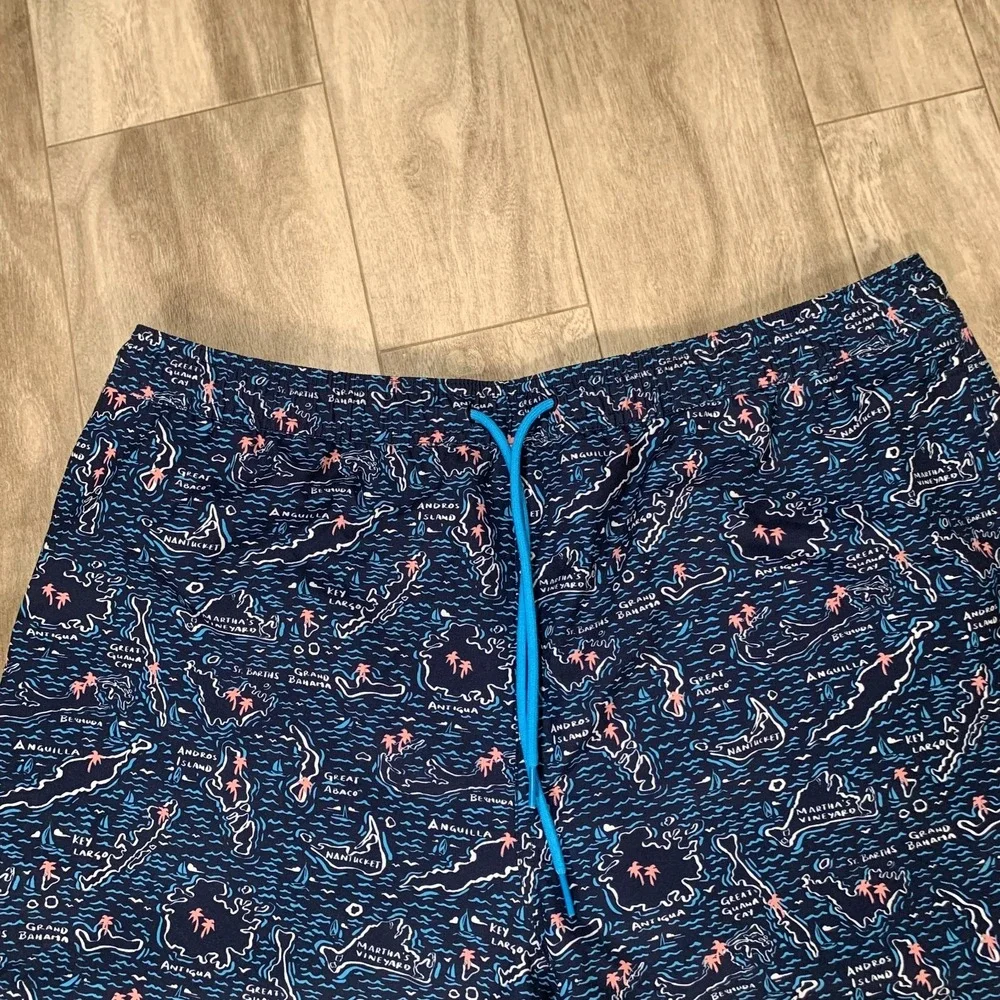 Vineyard Vines Board Shorts Mens‎ Extra Large Blue Caribbean IslandBeach